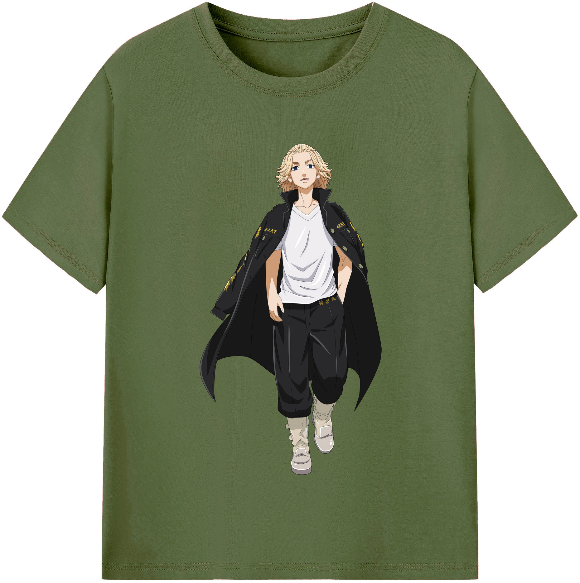 （画像用） 東京リベンジャーズ Tokyo Revengers 綿100％半袖Tシャツ（フロントプリント）